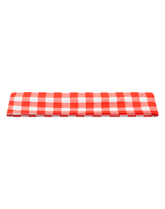 Red Gingham Mom Headband